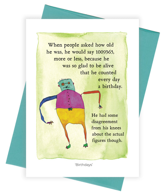 Birthdays (masculine) Card Pack of 6