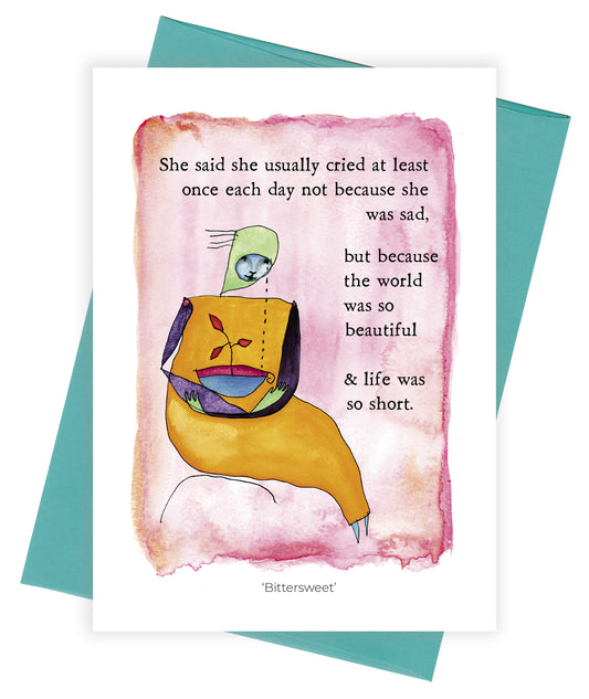 Bittersweet Card Pack of 6