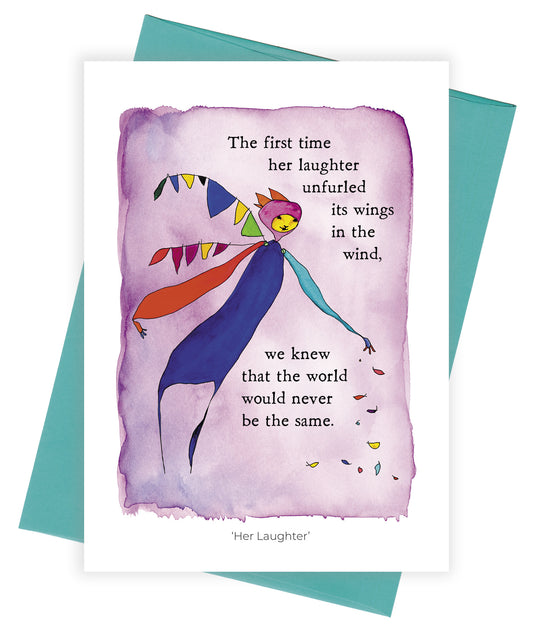 Her Laughter Card Pack of 6