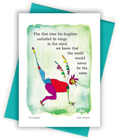 His Laughter Card Pack of 6