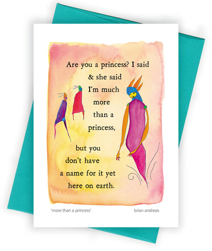 More Than a Princess Card Pack of 6
