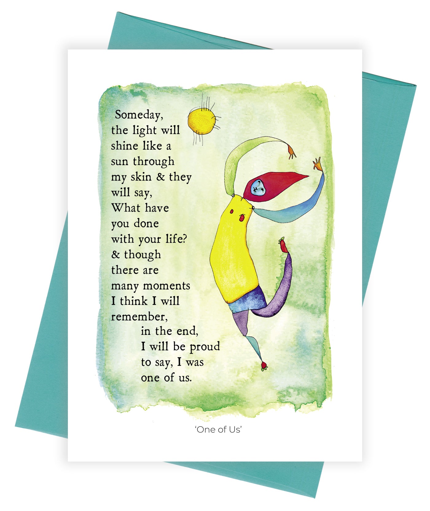 One of Us Card Pack of 6