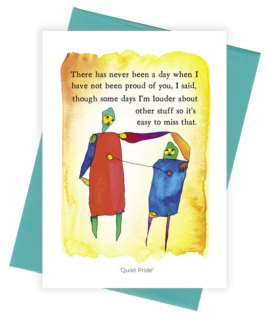 Quiet Pride Card Pack of 6