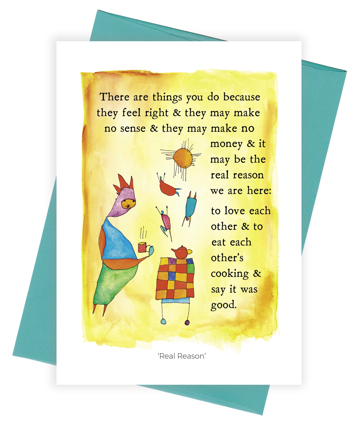 Real Reason Card Pack of 6