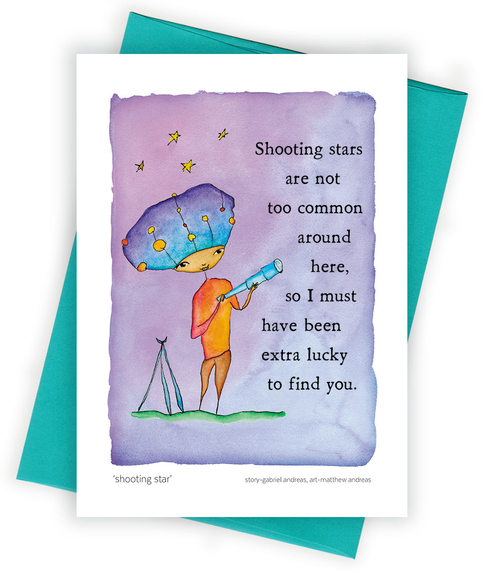 Shooting Star Card Pack of 6