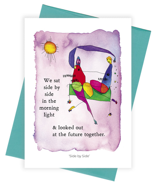 Side by Side Card Pack of 6