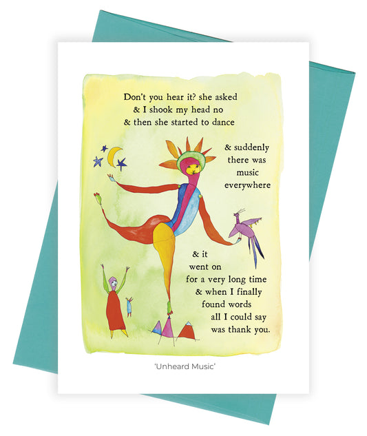 Unheard Music Card Pack of 6