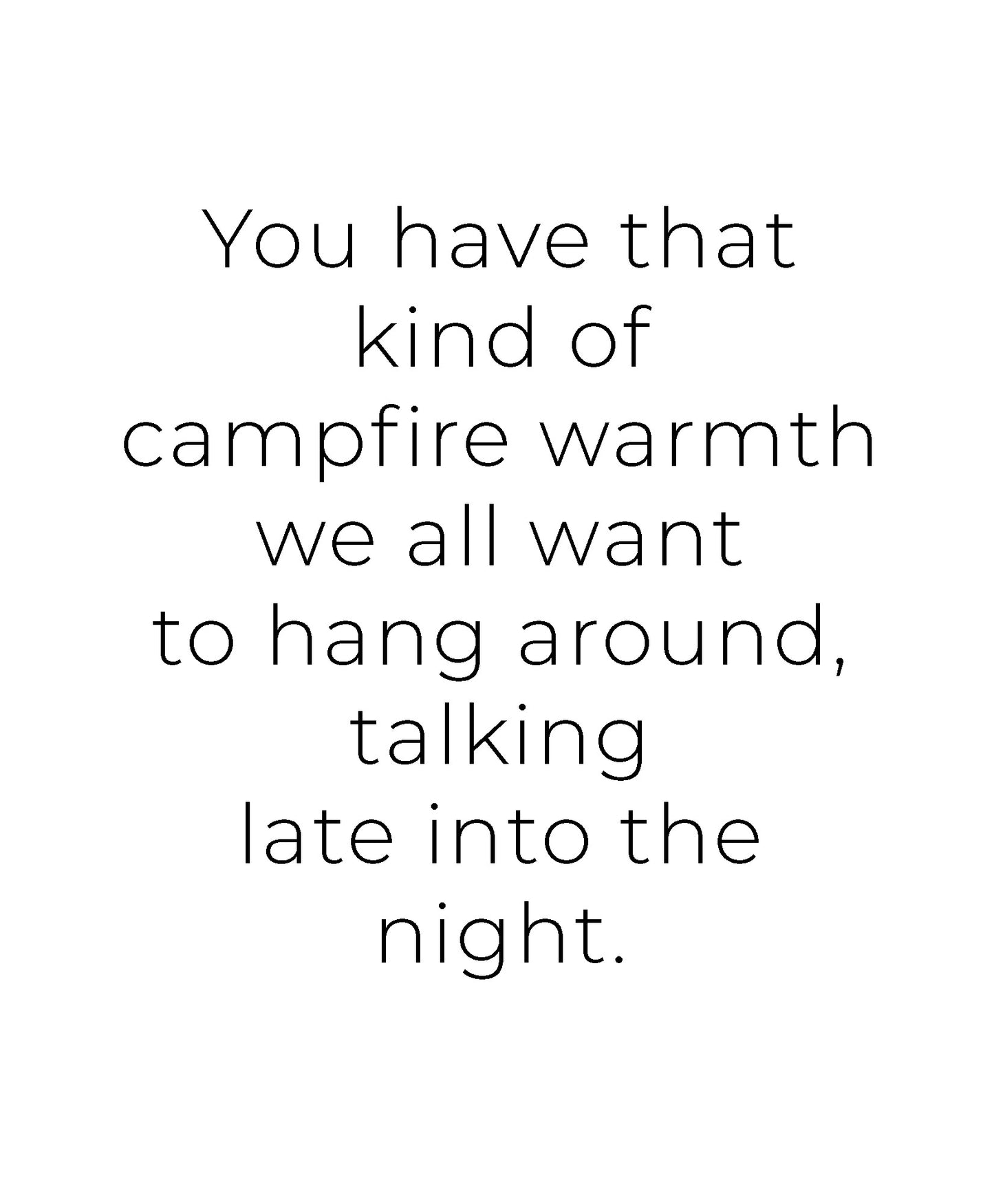 Campfire Card Pack of 6