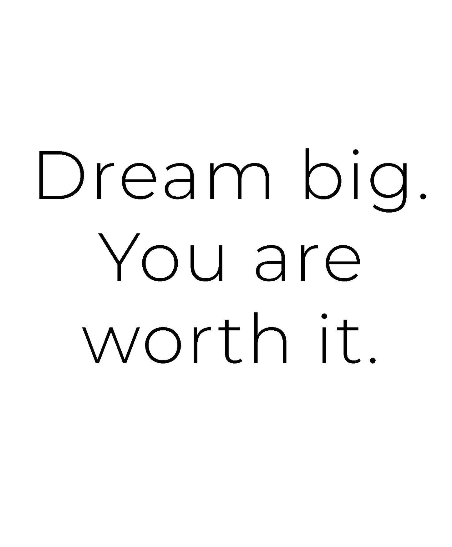 Dream Big Card Pack of 6