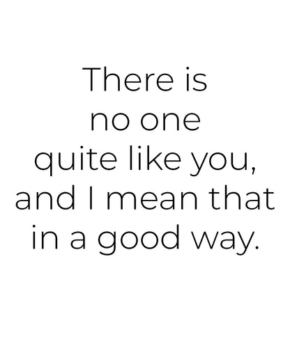 No One Like You Card Pack of 6