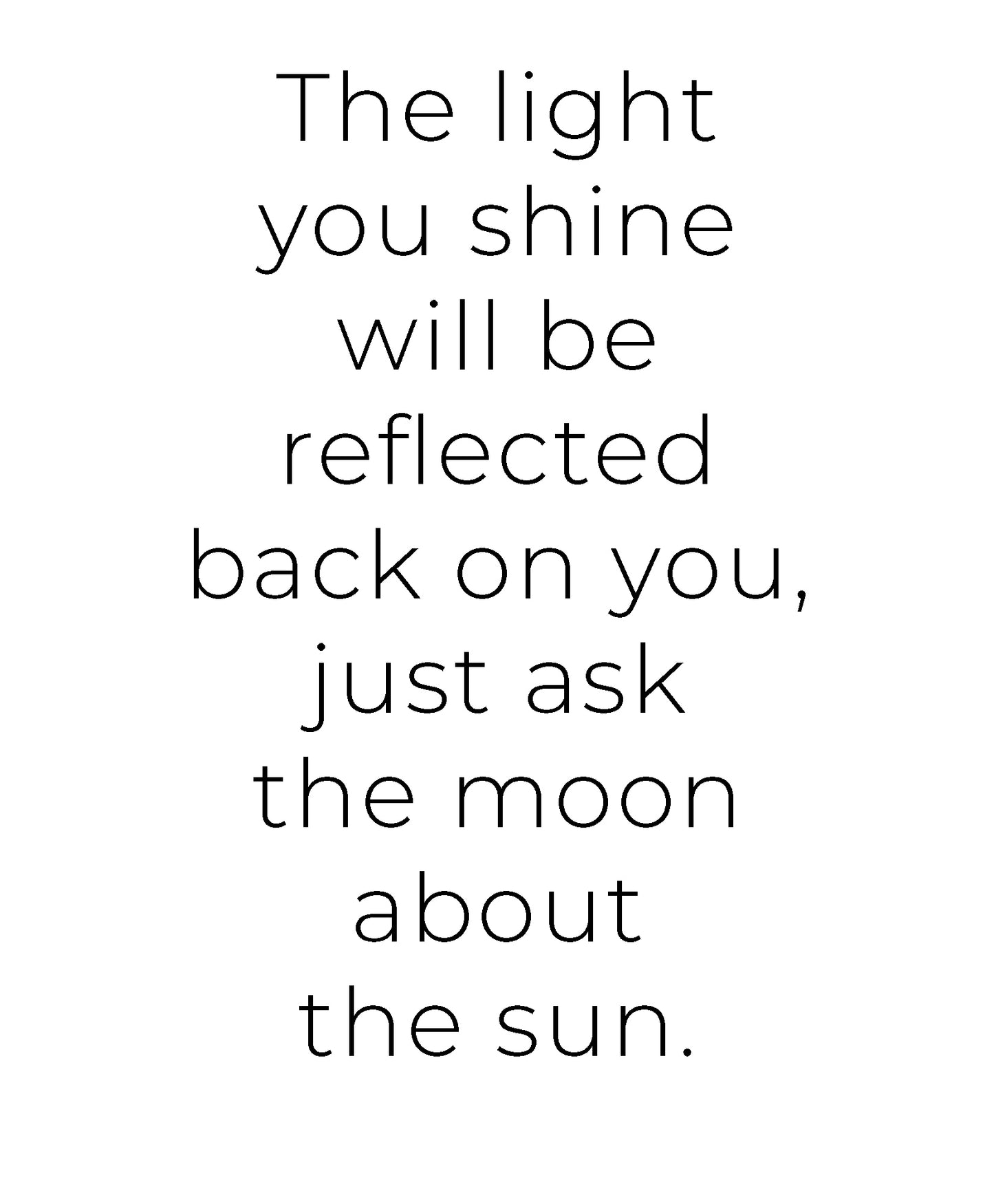 Reflection Card Pack of 6